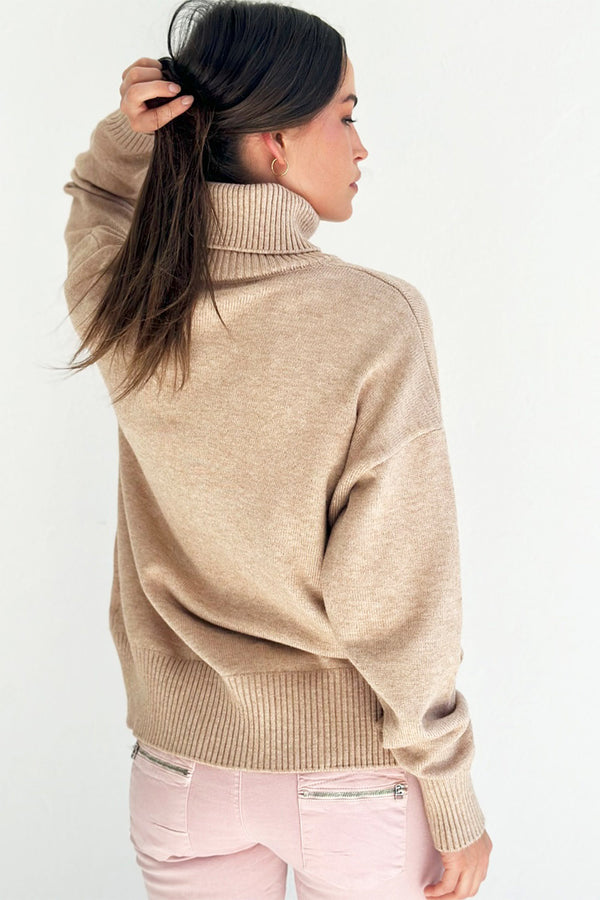 Coco Roll Neck - Oatmeal