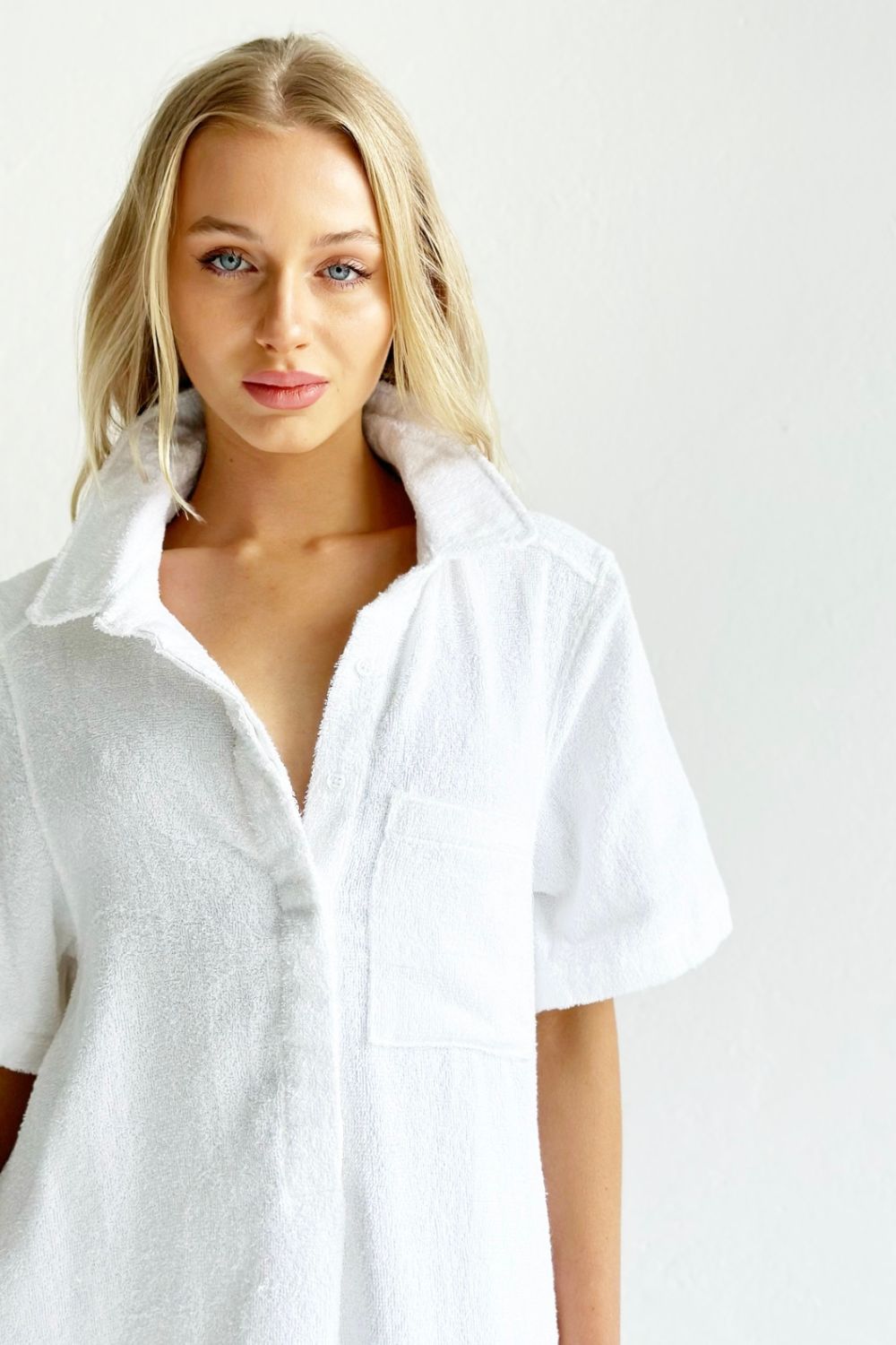 TERRY DRESS - COCONUT moskmelbourne TERRY DRESS - COCONUT moskmelbourne