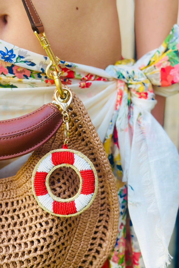 Life Buoy Key Ring/Bag Charm