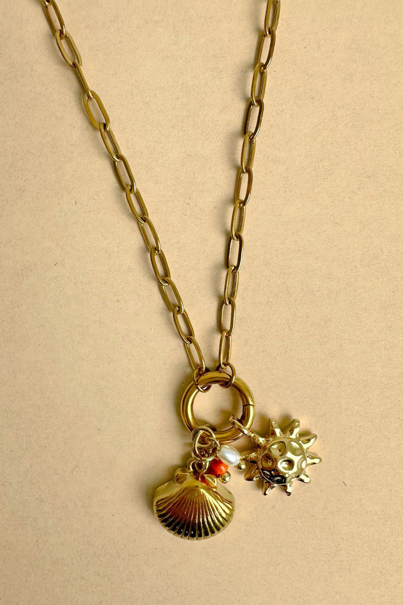 Sunset Charm Necklace
