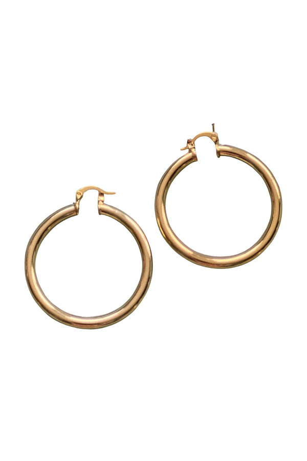 Halo Hoop Large - Gold