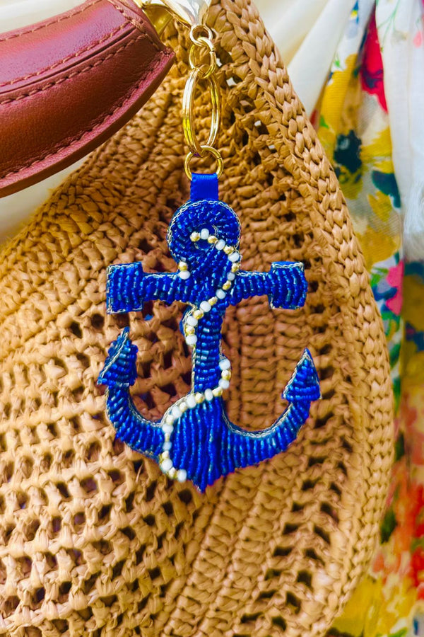 Anchor Key Ring/Bag Charm