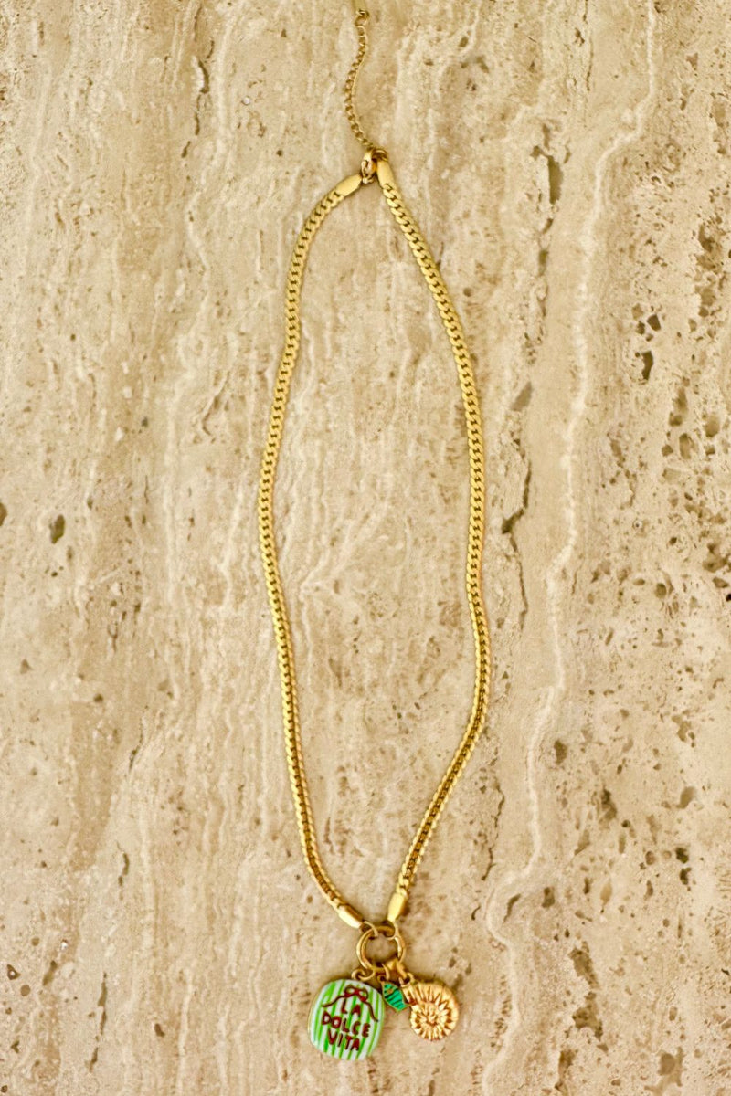 La Dolce Vita Charm Necklace