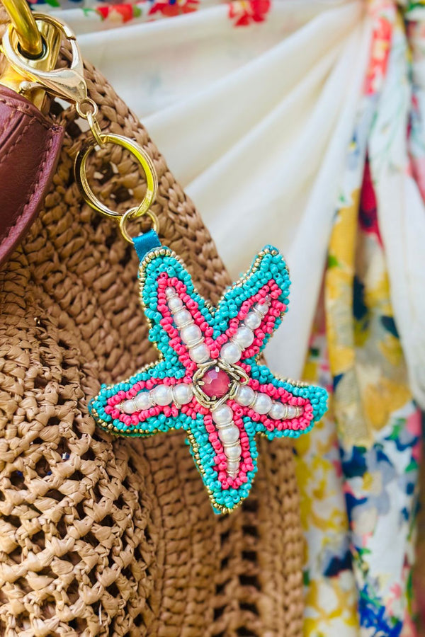 Star Fish Key Ring/Bag Charm
