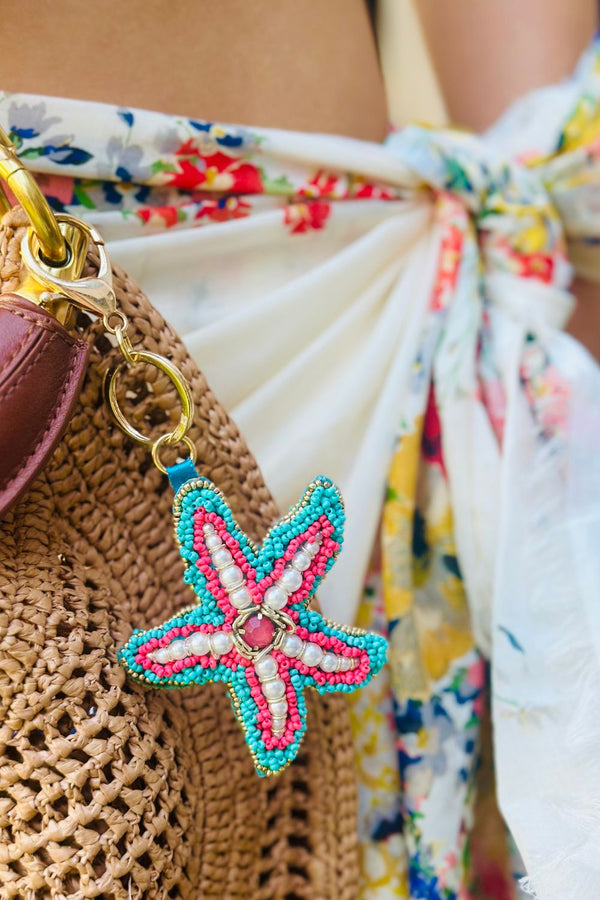 Star Fish Key Ring/Bag Charm