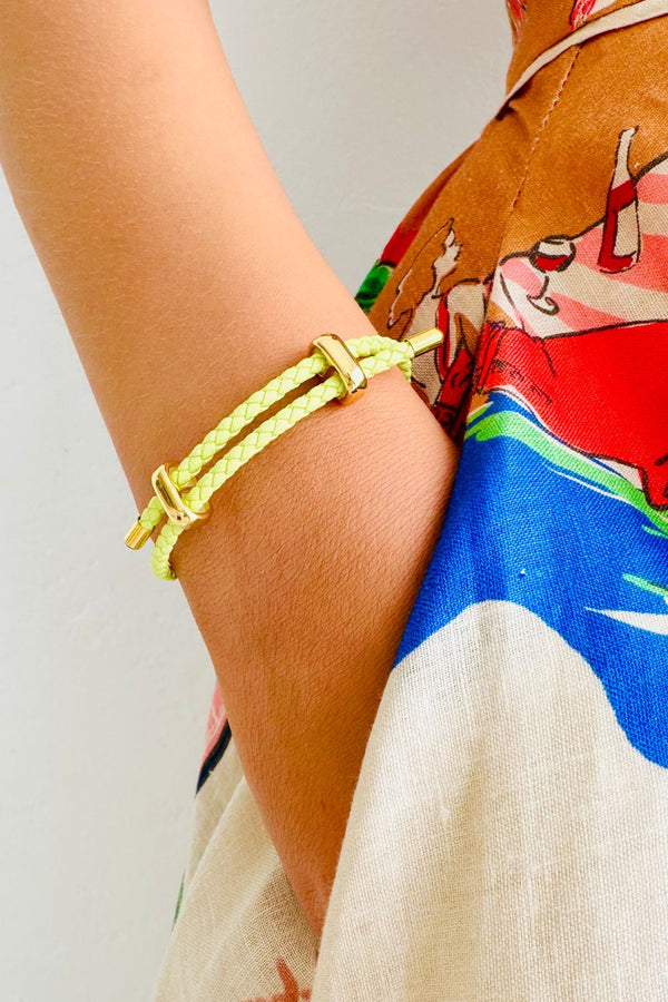 NEON ROPE BRACELET
