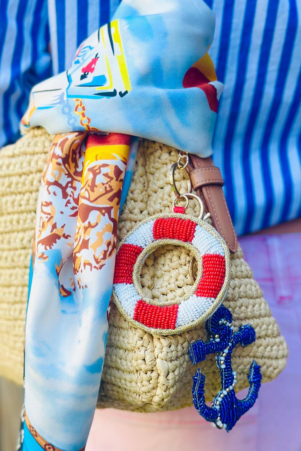 Anchor Key Ring/Bag Charm