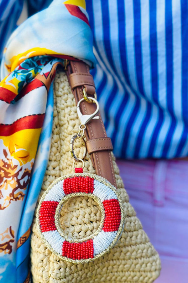 Life Buoy Key Ring/Bag Charm