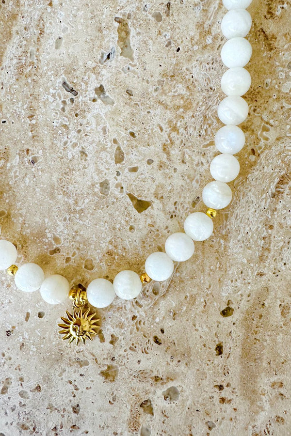 White Quartz Necklace