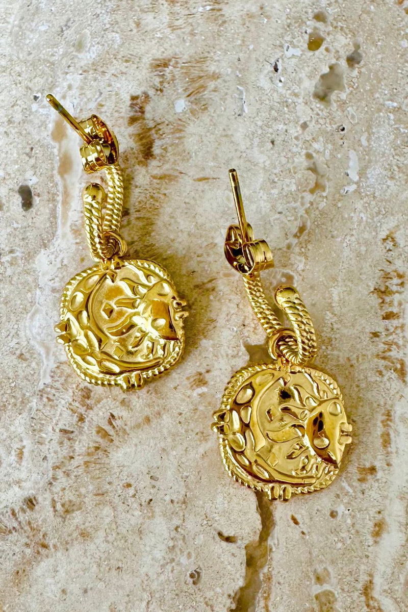 Sun and Moon Earrings