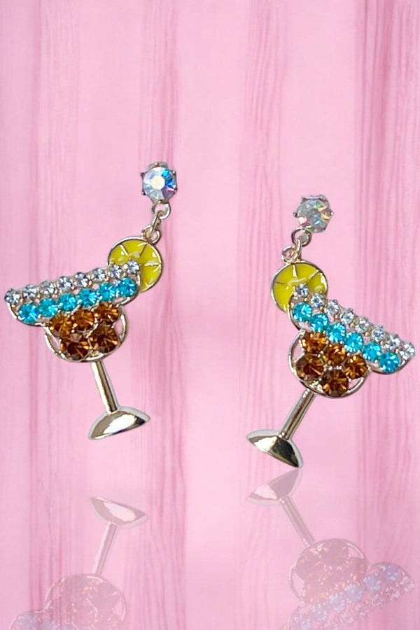 Ocean Breeze Cocktail Earrings