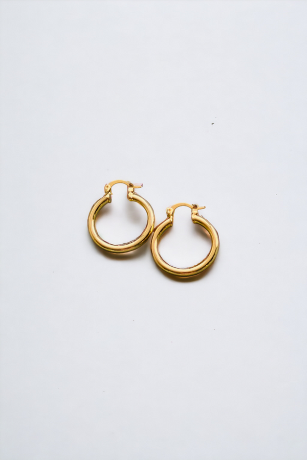 Halo Hoop Small - Gold