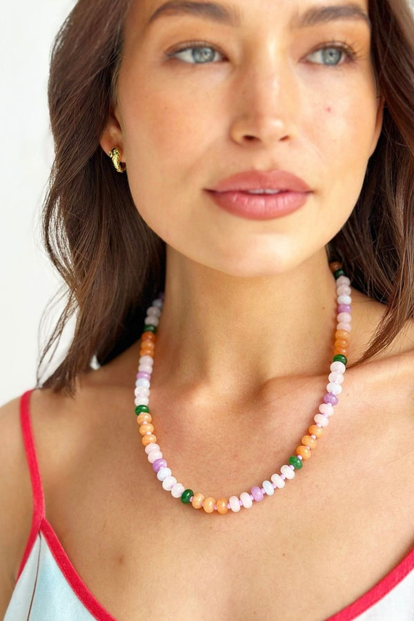 MULTI GEM NECKLACE