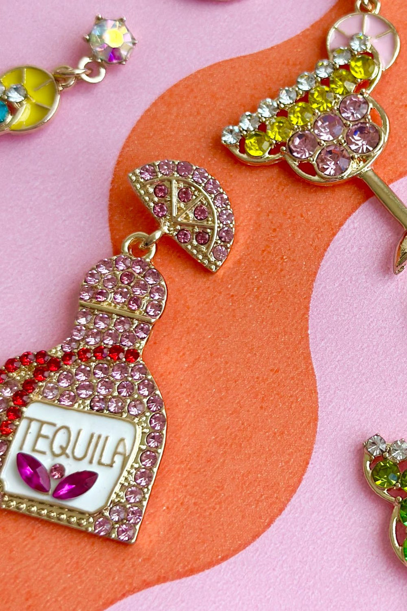 Tequila Sunrise Earrings